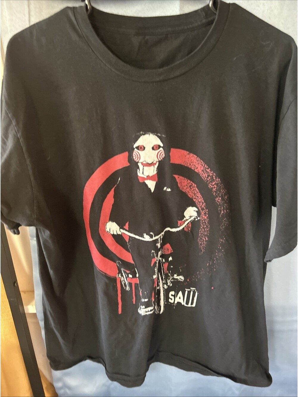 Saw Jigsaw Shirt No Tag Black